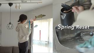Spring Reset Clean With Me | Refreshing My Life &amp; Home 🌿 (Japanese Mom Routine)