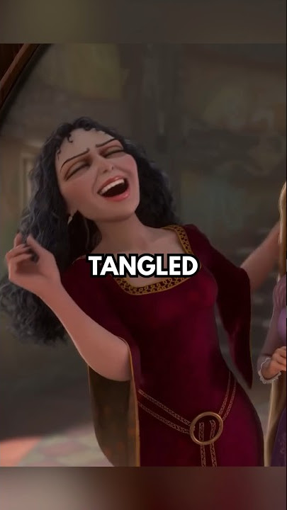 Mother Gothel is the Evil Queen from Snow White? #shorts #disney