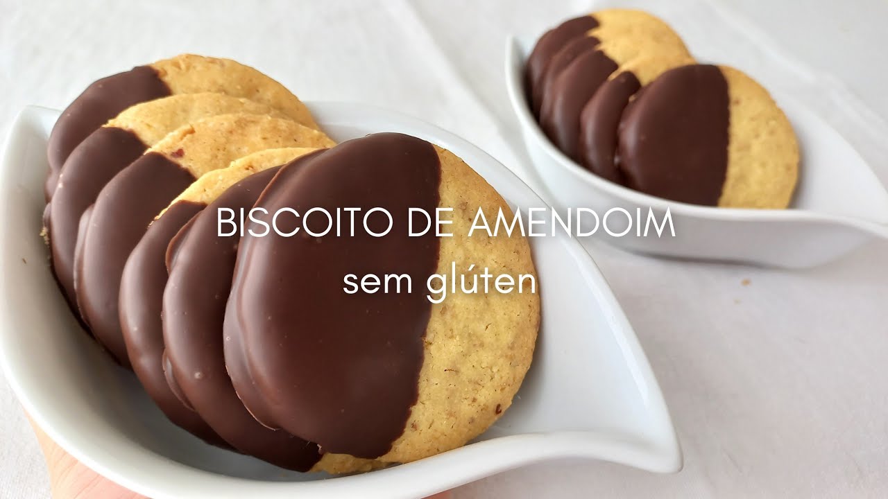 BISCOITO DE AMENDOIM SEM GLTEN  Como fazer