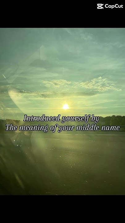 what-s-the-meaning-of-your-middle-name-youtube