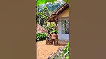 Thumbnail of suasana pedesaan di pagi hari yang alami di kampung pelosok bandung selatan (Jawa Barat)#shorts