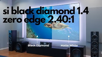 Screen Innovations Black Diamond 1.4 Zero Edge ALR Home Theater Screen – Unboxing + Frame Assembly