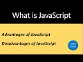 Advantage of Javascript | what are the disadvantages of javascript | Javascript advantages