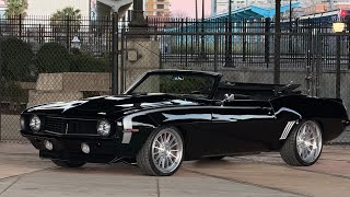 Underneath 1969 LT1 Restomod Camaro. CALL 9168567931 or Victorylapclassics.net