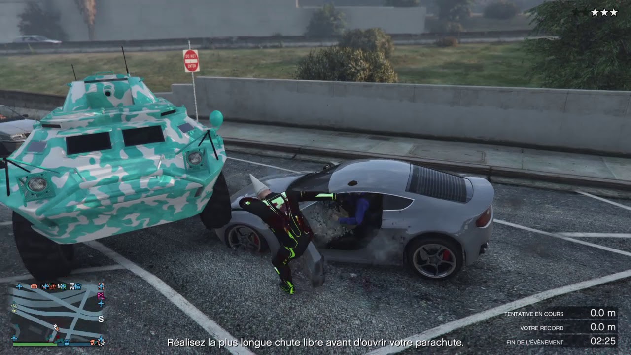 J'ai rencontré un taré en session mauvais joueur sur gta 5 online ps4