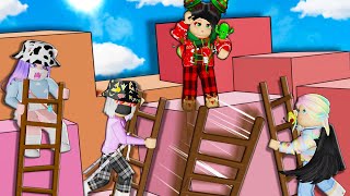 Поднимись На Гору При Помощи Лестницы! Roblox Impossible Ladder Climb!