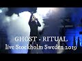 Ghost - Rituals, live Stockholm Sweden 2019-02-23