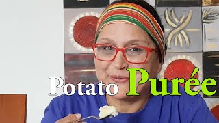 How to make potato puree- super easy!! طريقة عمل البطاطا بوريه- سهلة جدا