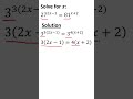 Exponential Equations