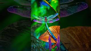 Dragonfly Tropical Scene