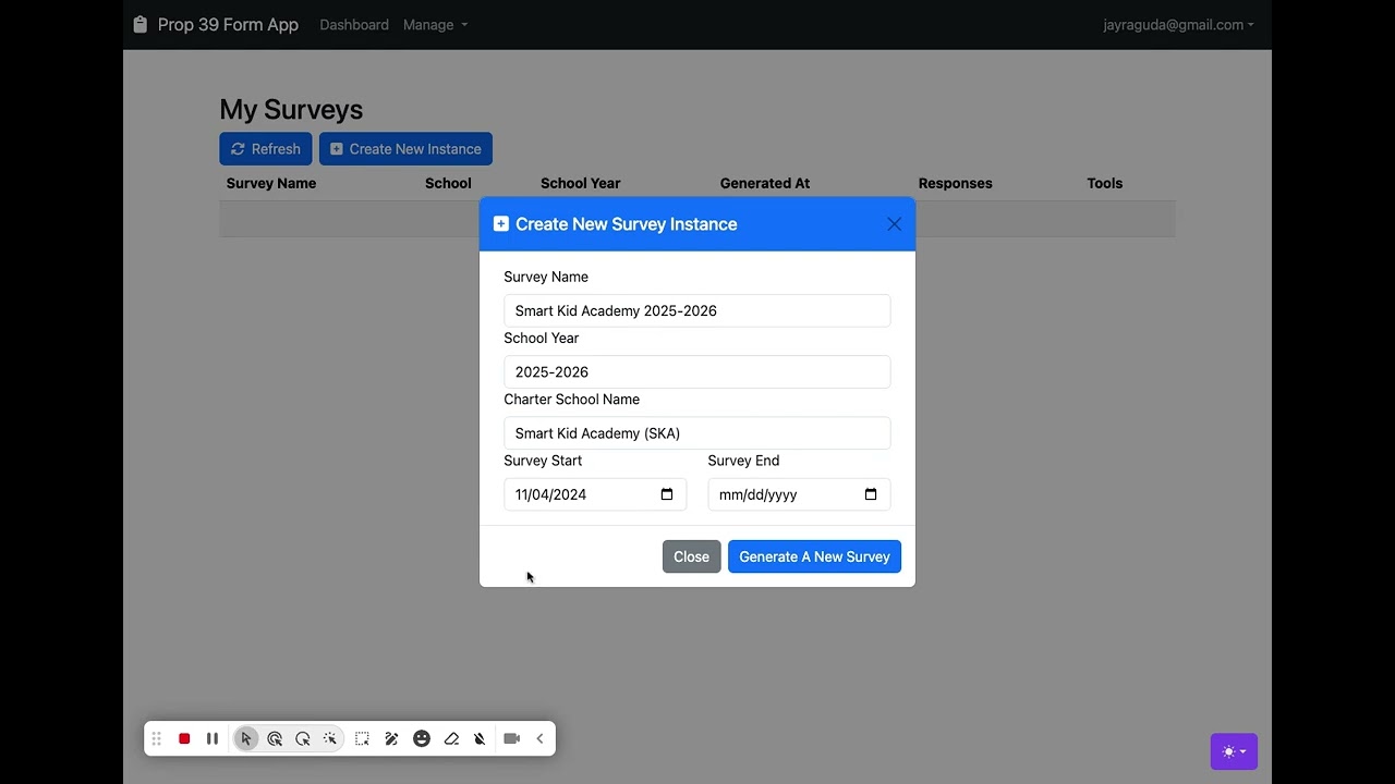 Prop39Form.com - One Click Deploy of Prop 39 Forms