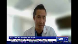 Rise in flu cases - Dr. Ulysses Wu