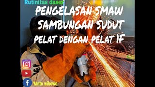 How to weld corner joints in positions 1F 2F 3F 4F SMAW welding (part 1) 1F