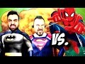 Batman Ümidi ve Superman Sesegel ! Spiderman ve Ekibine karşı !
