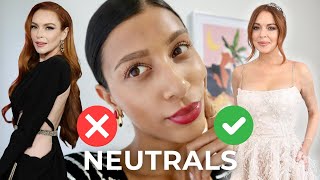 The Best NEUTRAL COLORS for your Color Season