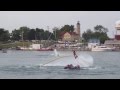 Fly Boarding Kenosha, WI  Harbor July 4th 2015