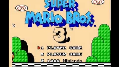 Super Mario Bros 3 (NES) Music - World Map 8