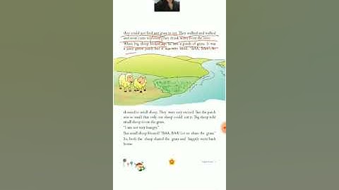 Class- 1- English reader- chapter-7 ( Sharing and caring) Part- 1Taught by asha ma