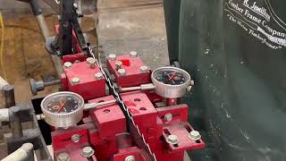 Timber Framing - Cooks Bandsaw Mill Blade Dual Tooth Setter Calibration And Operation