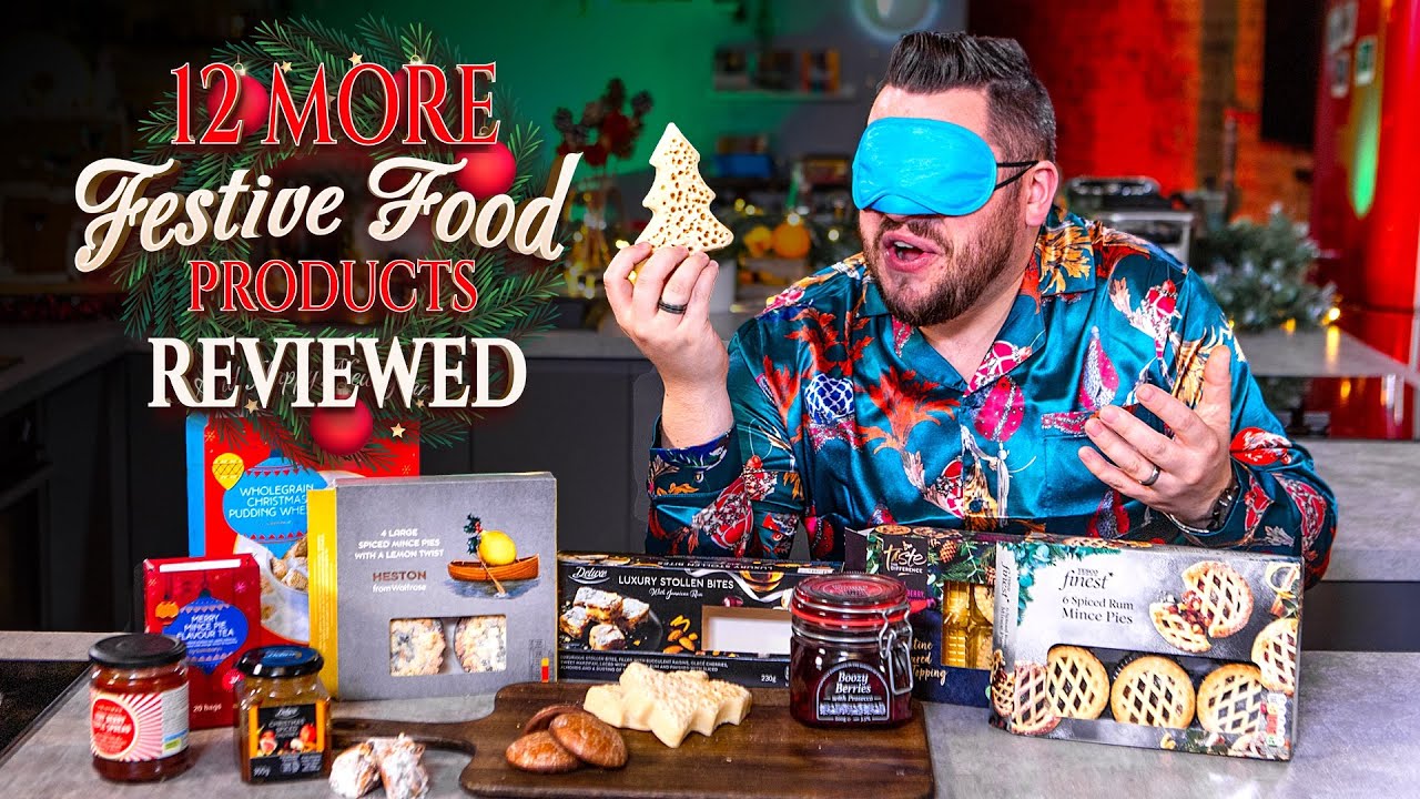 Taste Testing 12 MORE FESTIVE FOOD Products!! Ep 2 | Sorted Food