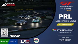 #  Assetto corsa competizione:cast championnat GT3 de la TEAM-PRL saison 3 manche 6 a Kyalami