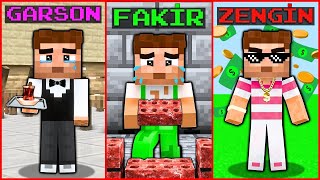 ALI'S LIFE FROM WAITRESS TO RICH! 😂 - Minecraft