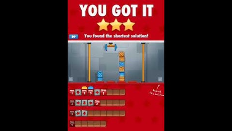 Cargo-Bot Double Sort Shortest Known Solution