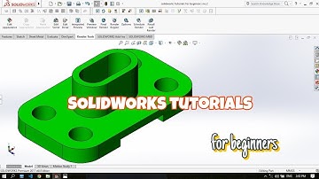 SOLIDWORKS Tutorial No.2 | Sketch Basics, Extrude Boss & Cut, Add Relations