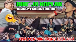 DUO JO Lucu Poll TERBARU || Frakmen Sritanjung Embane Di remuk Jo Klitik..Sinden Kapuyuh Ngakak.