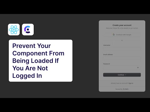 Clerk Authentication: How To Create Protected Routes