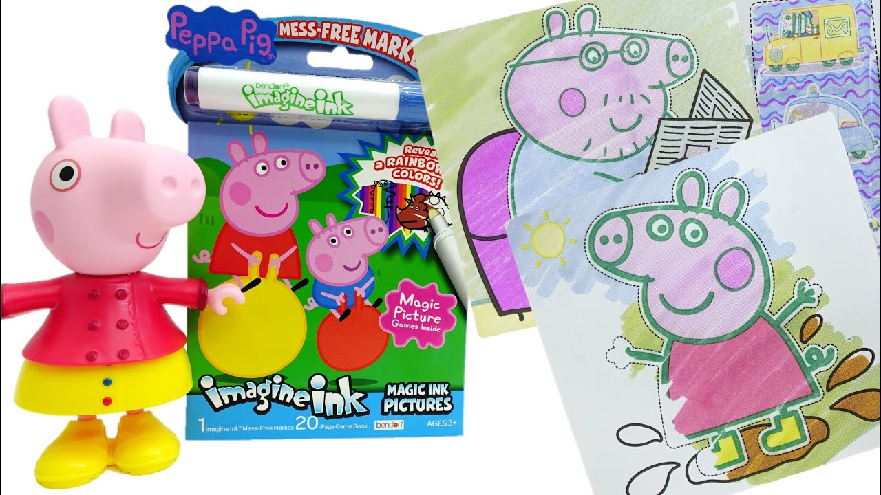 Peppa Pig Imagine Ink Coloring Activity