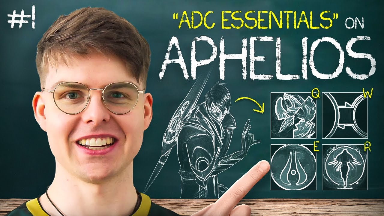 STARTING THE ADC ESSENTIALS ON APHELIOS (part 1) - YouTube