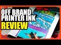 Off Brand Printer Ink Review- HP vs LxTek