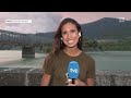 El viento complica la extinción del incendio de Niebla, que supera ya las 22.000 hectáreas | RTVE