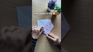 Turning paper into something adorable 🥹💕 | envelope 💌 #diy #envelope #cute #shorts #shortsfeed