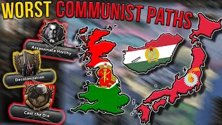 Worst Communist Paths in Hearts of Iron 4 |Hungary, Japan, United Kingdom|