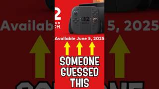 Someone PREDICTED The Nintendo Switch 2s Release Date