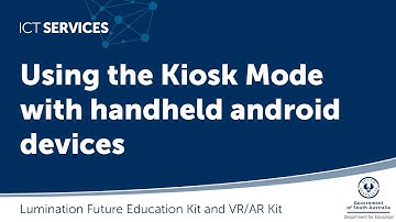 Meraki - Using the Kiosk Mode with handheld android devices
