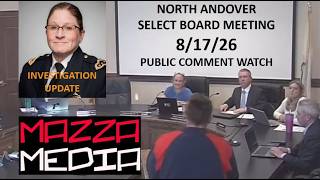 North Andover Select Board - 26 Stoughton Select Board Update