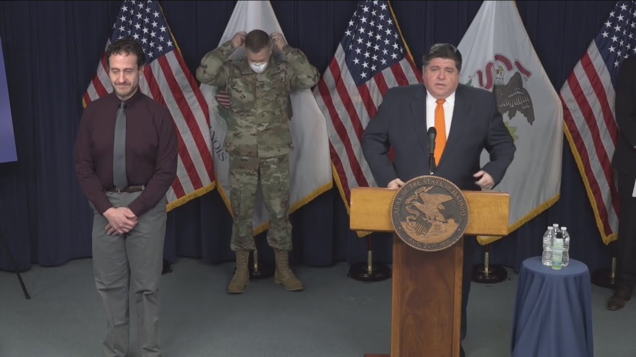 Gov. Pritzker holds daily Illinois coronavirus briefing for Wednesday ...