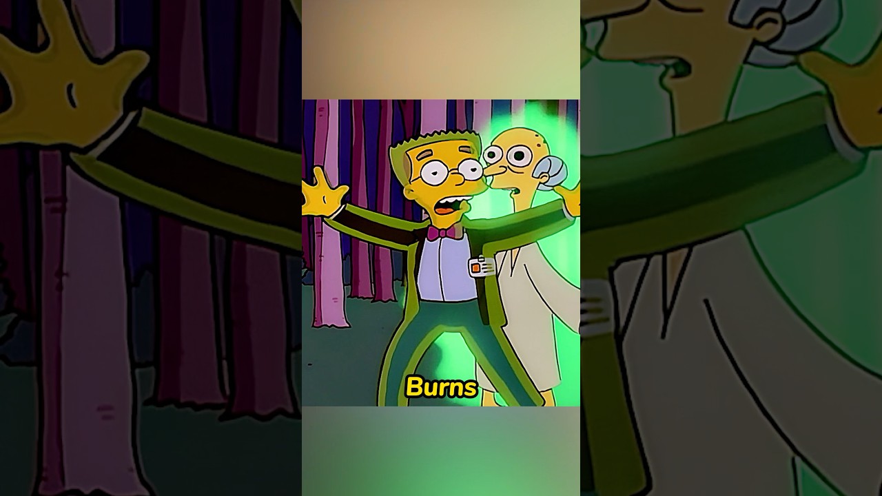 A sessĂŁo semanal do Sr. Burns#shorts #movie