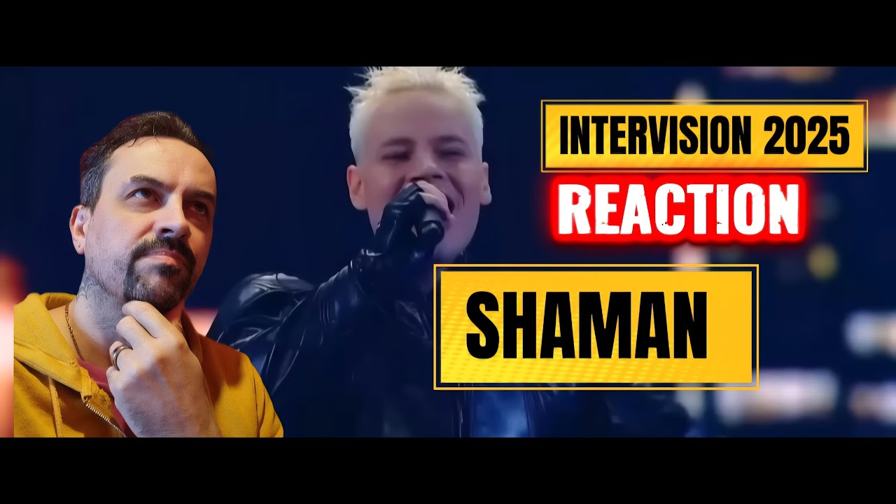 SHAMAN Выступление на конкурсе Интервидение 2025,Ярослав снял себя с голосования20.09.2025  REACTION