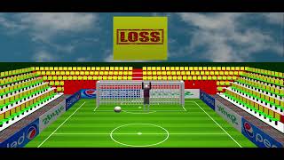 3D OpenGL penalty shootout Game | OpenGL | GLUT | C++ | C | Computer graphics project screenshot 5