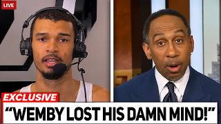 Victor Wembanyama’s Shocking Message To The Knicks Leaves Stephen A. Smith Speechless!