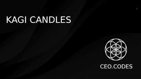 KAGI CANDLES- CEO.CODES I Your Next Level In Trading I