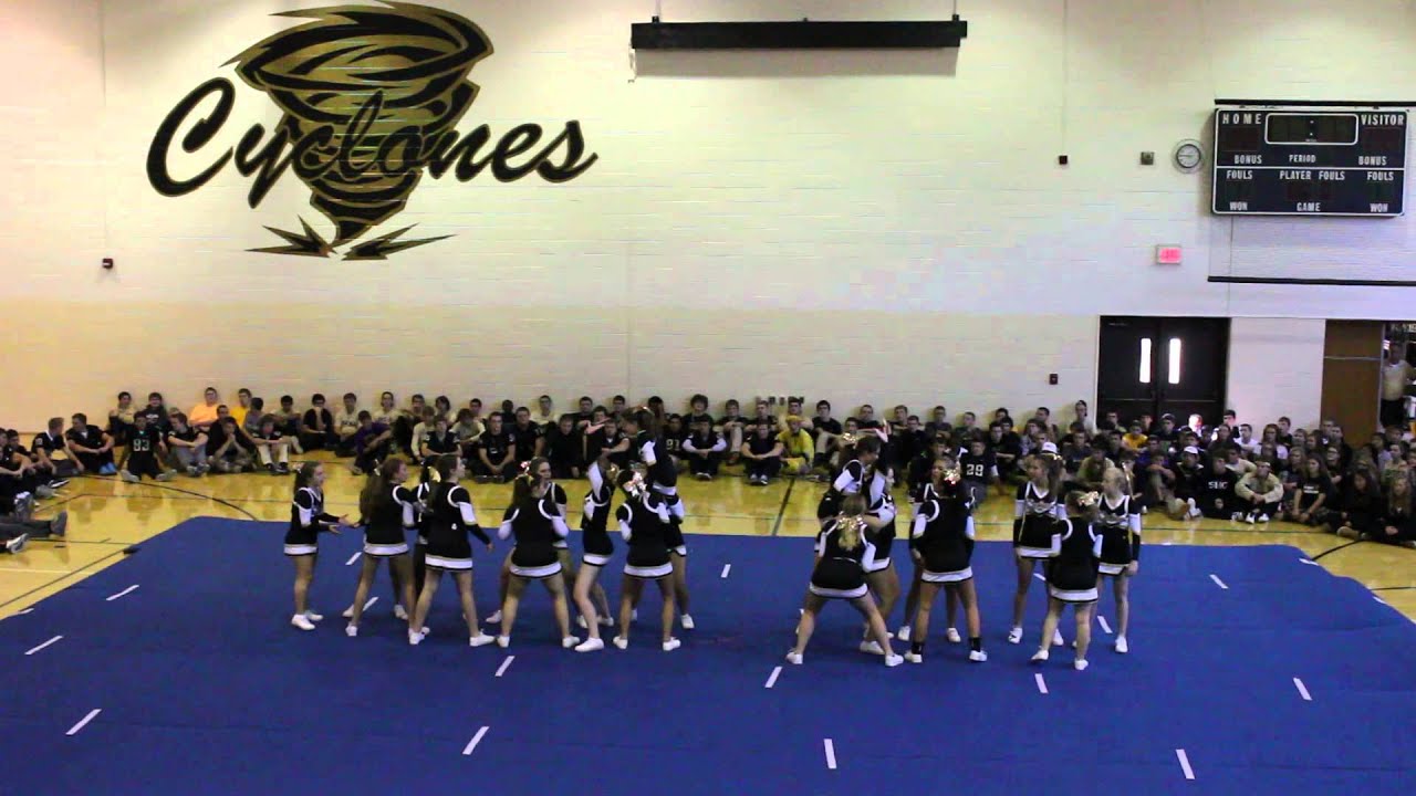 SHG 2014 Pep Rally Cheer Routine YouTube