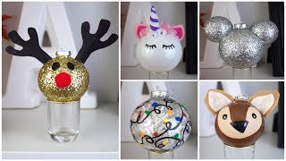 7 CHEAP & EASY DIY CHRISTMAS ORNAMENTS | PINTEREST INSPIRED