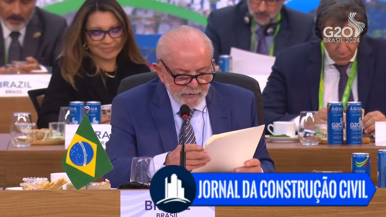 Lula encerra o G20: Pacto Global contra a fome e a pobreza é assinado pelos ricos