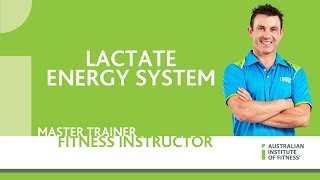 Lactate Energy System