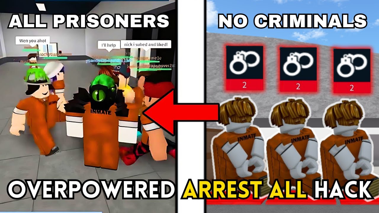[OVERPOWERED] Prison Life script *Arrest All* (PASTEBIN 2024) | Roblox ...
